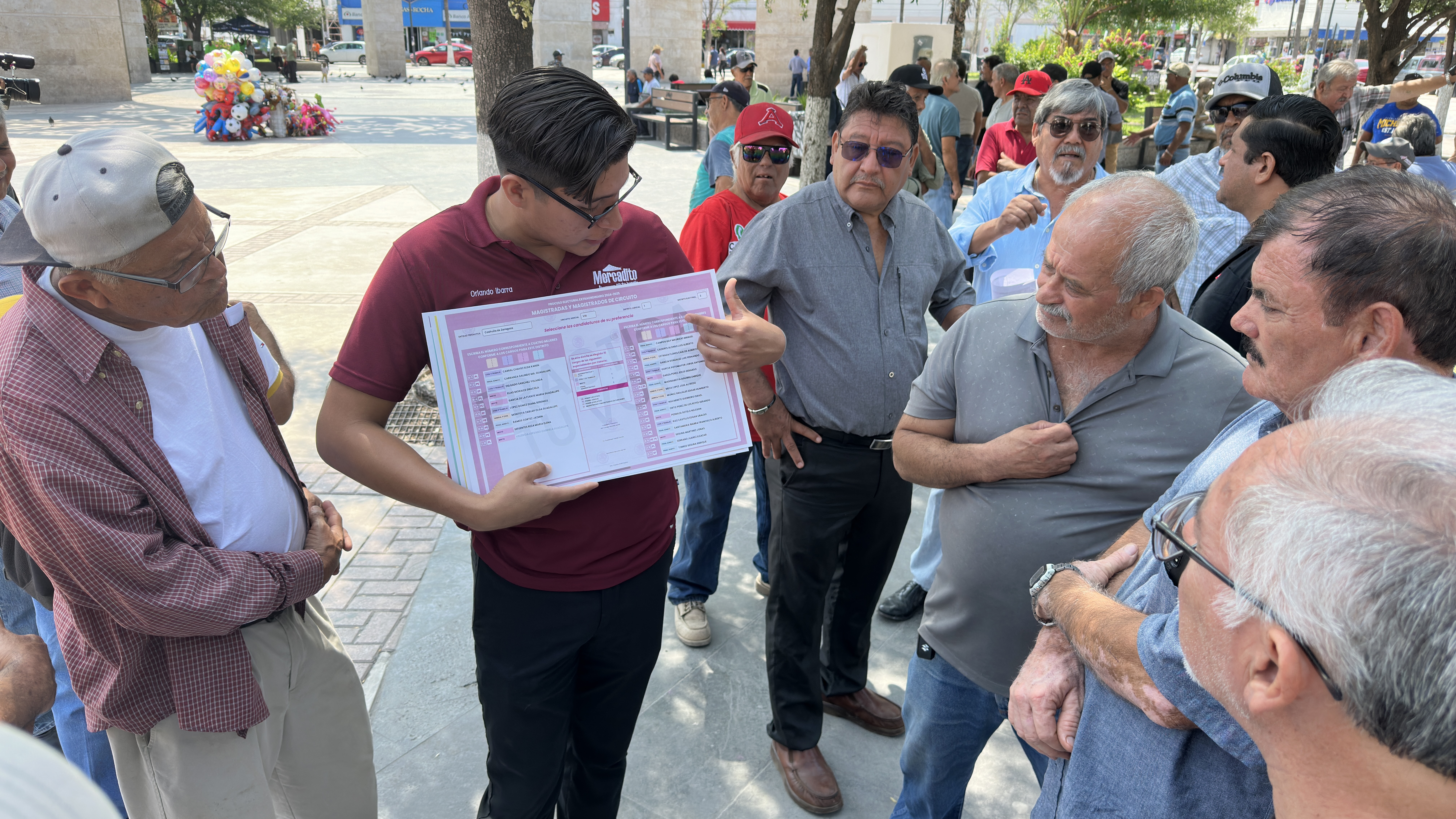 Promueven obreros de AHMSA participación ciudadana en elecciones judiciales. Noticias en tiempo real