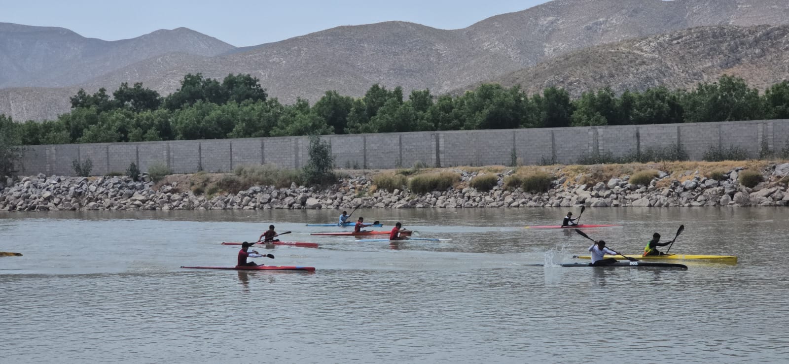 Pese a la poca presencia de agua, habrá Gran Regata en el Río Nazas. Noticias en tiempo real
