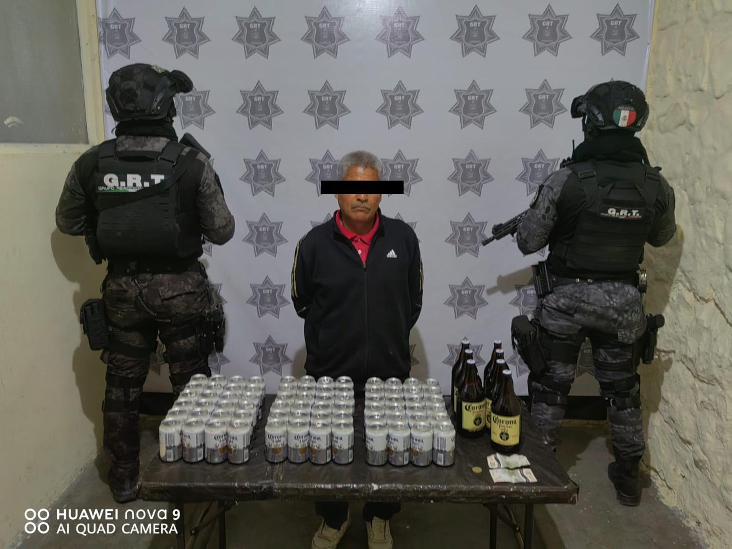 Policía Municipal de Torreón realiza detenciones por venta clandestina de alcohol durante Ley Seca. Noticias en tiempo real