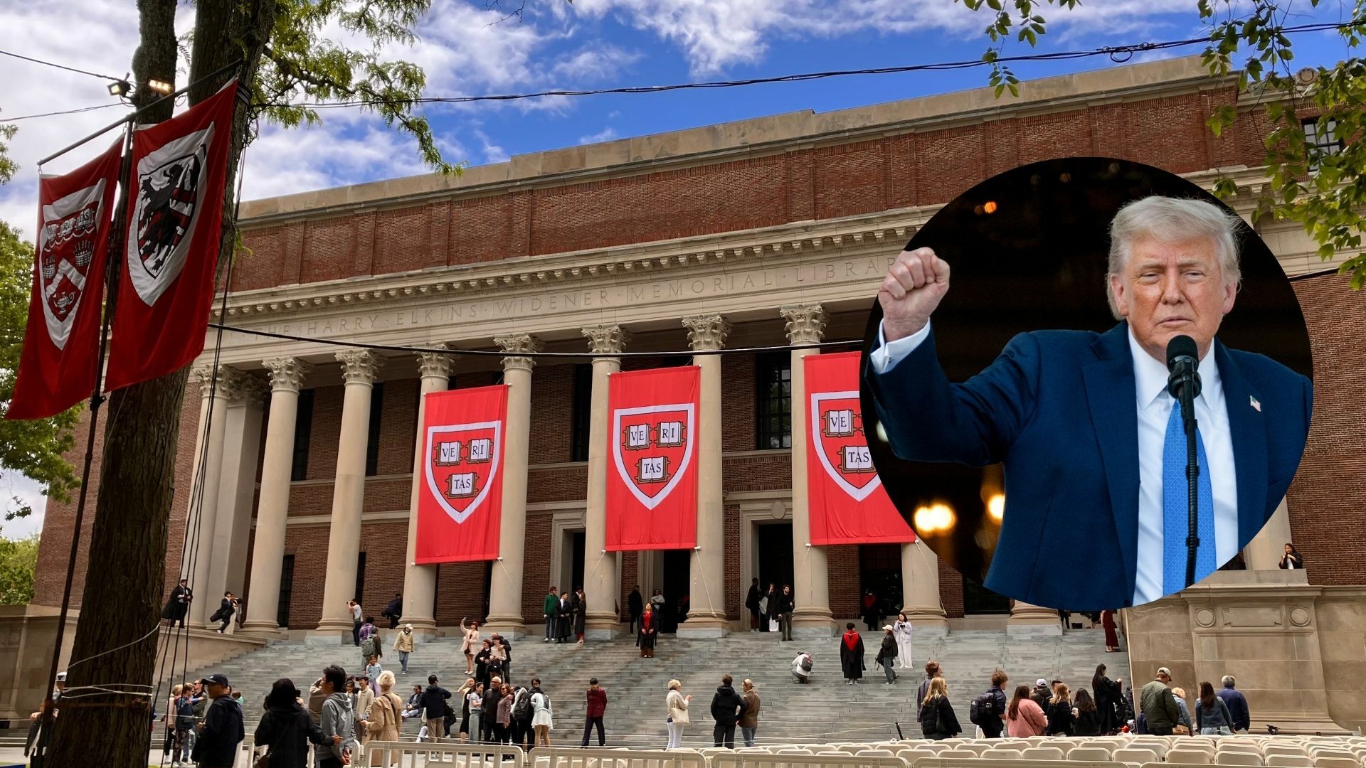 Trump bloquea visas para nuevos estudiantes extranjeros de Harvard; la universidad denuncia represalia ilegal. Noticias en tiempo real