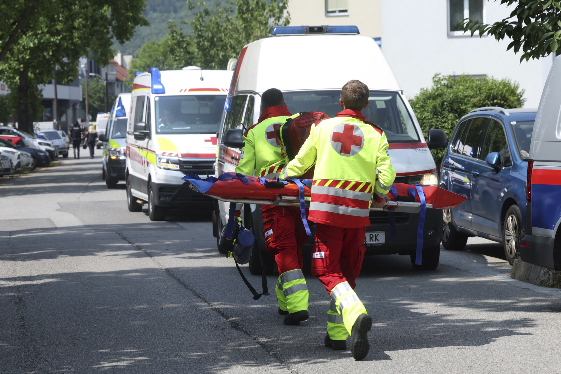 Diez muertos en un tiroteo en un centro escolar de Austria. Noticias en tiempo real