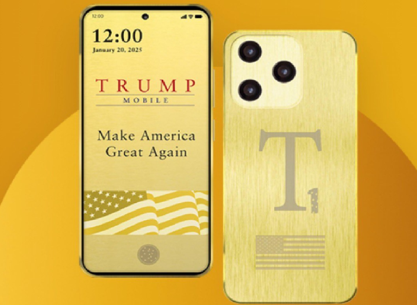 ¿Cómo es el T1 y qué teléfonos se le parecen? Donald Trump lanza su propio smartphone   . Noticias en tiempo real