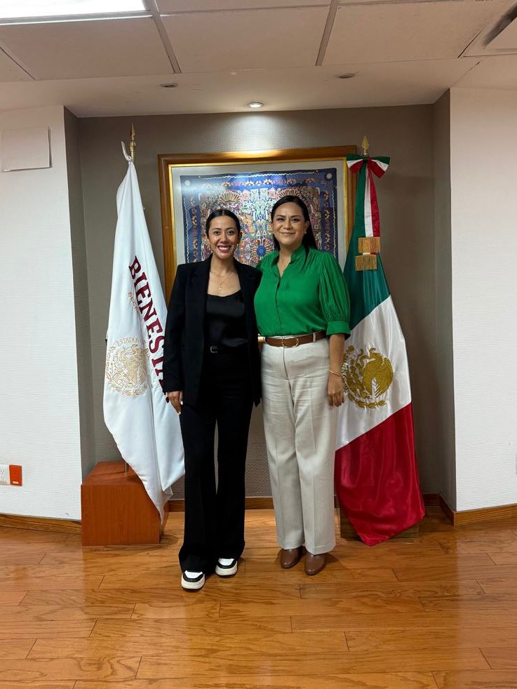 Betzabé Martínez se reúne con titulares de Secretaría de las Mujeres y Secretaría de Bienestar Social . Noticias en tiempo real