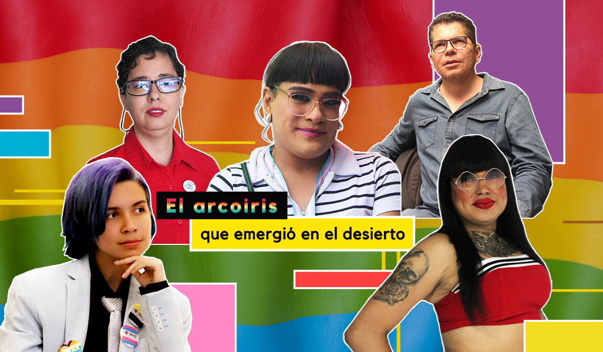 El arcoíris que emergió en el desierto: líderes LGBTIQ+ en resistencia. Noticias en tiempo real