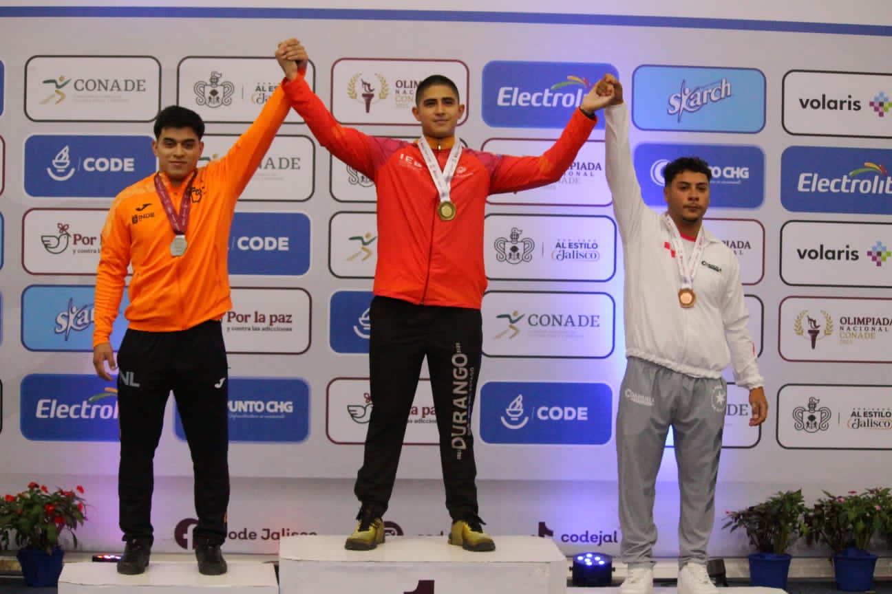 Lagunero consigue el Oro en Halterofilia en la Olimpiada Nacional 2025. Noticias en tiempo real