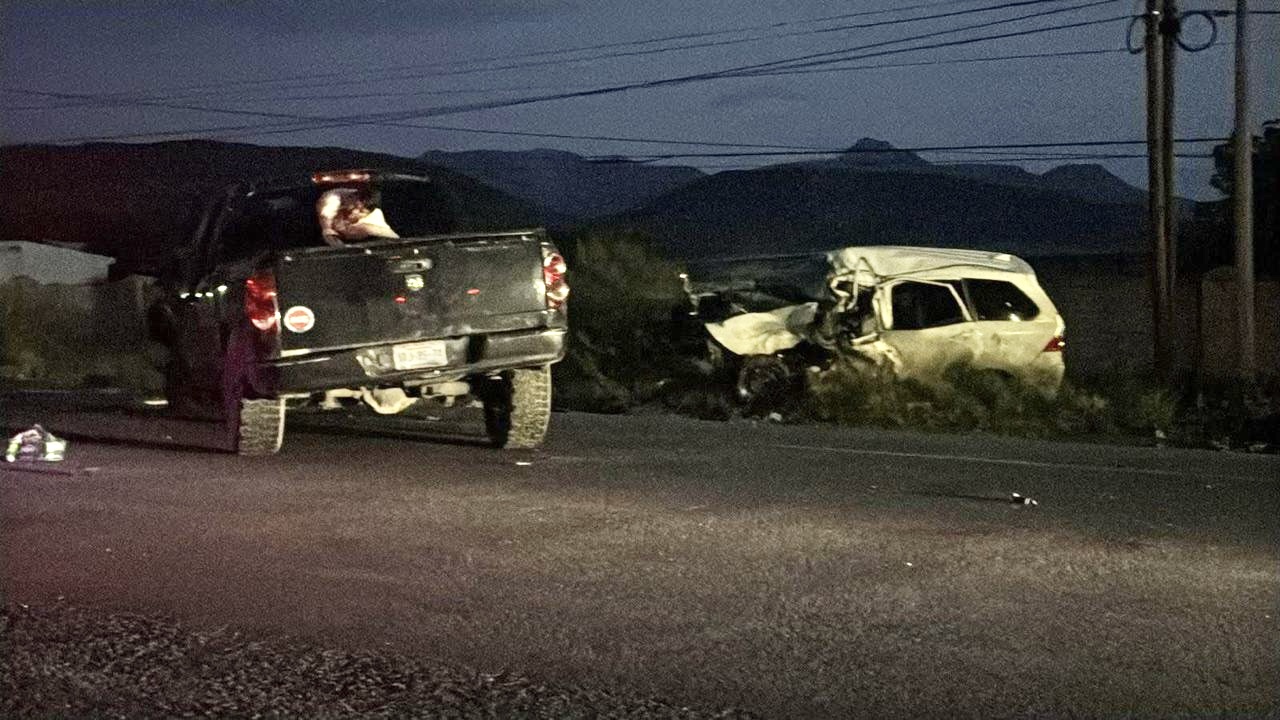4 muertos y 5 lesionados dejó fuerte impacto en carretera Saltillo - Zacatecas . Noticias en tiempo real