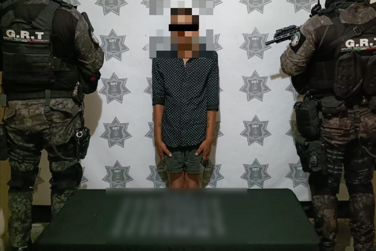 GRT detiene a un hombre con 53 dosis de cristal en Torreón . Noticias en tiempo real
