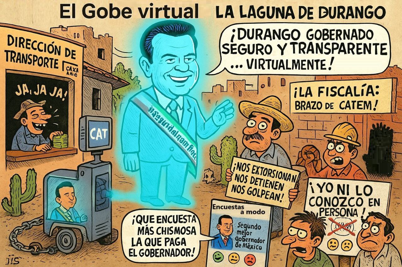 El gobierno virtual en La Laguna de Durango. Noticias en tiempo real