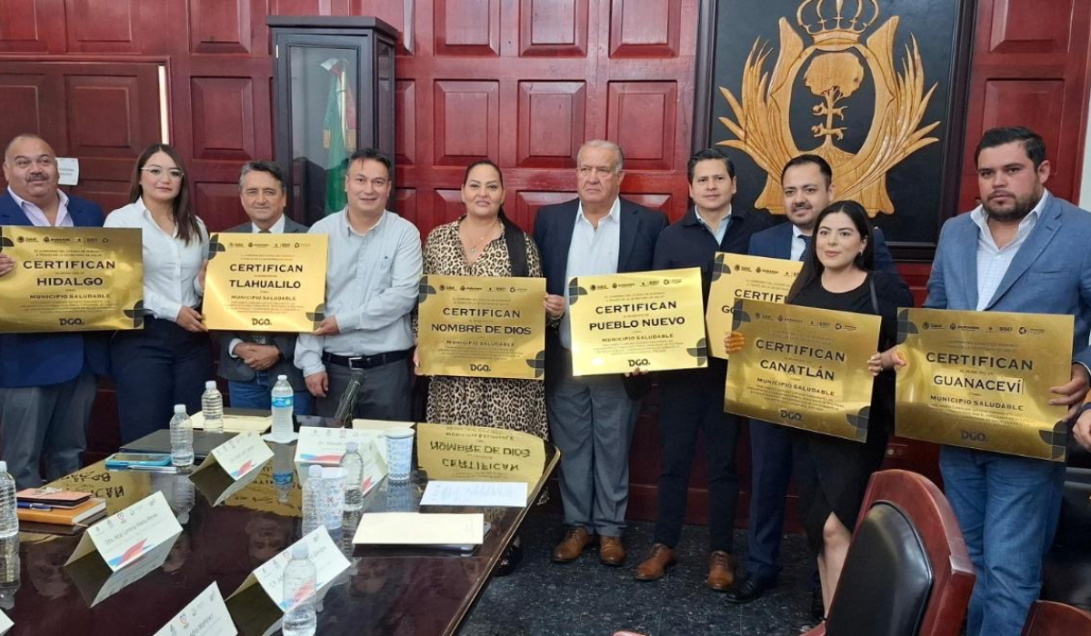 Gómez Palacio y Tlahualilo reciben certificación de 