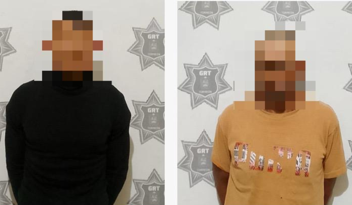 GRT disuelve riña en ejido y detiene a dos hombres . Noticias en tiempo real
