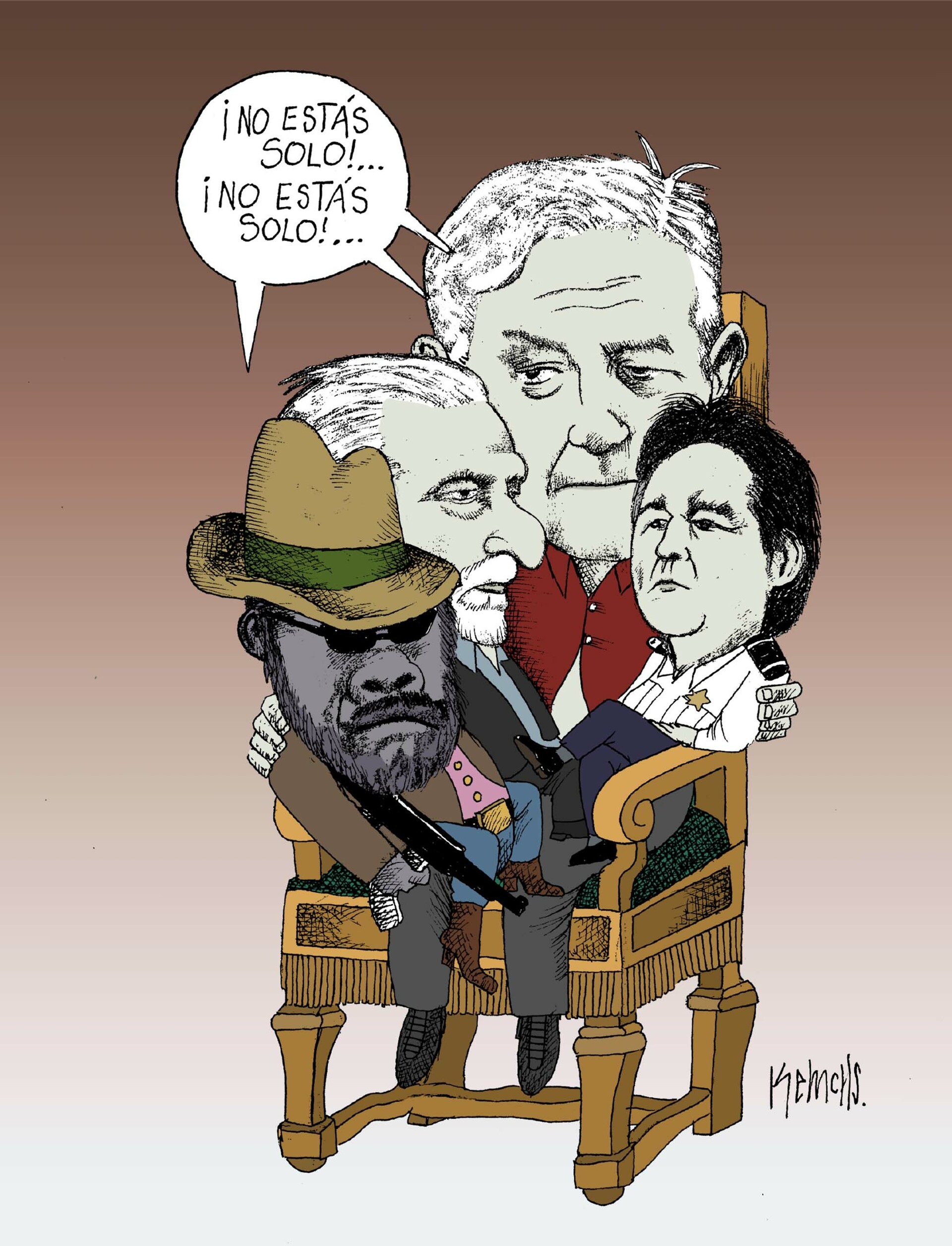 Cartón de Kemchs. Noticias en tiempo real