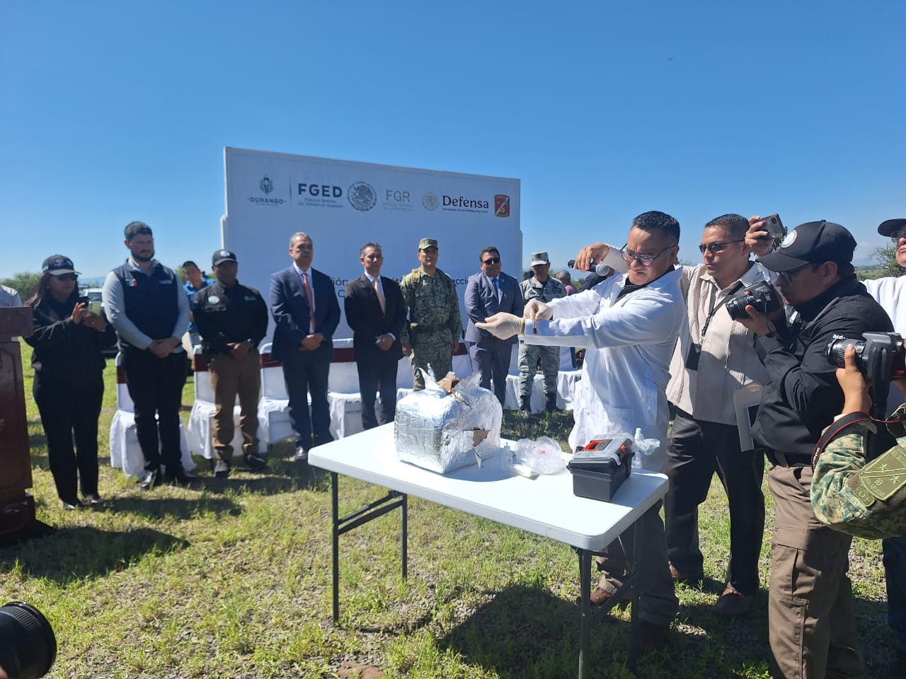 Destruye FGR en Durango más de 250 kilogramos de narcóticos . Noticias en tiempo real
