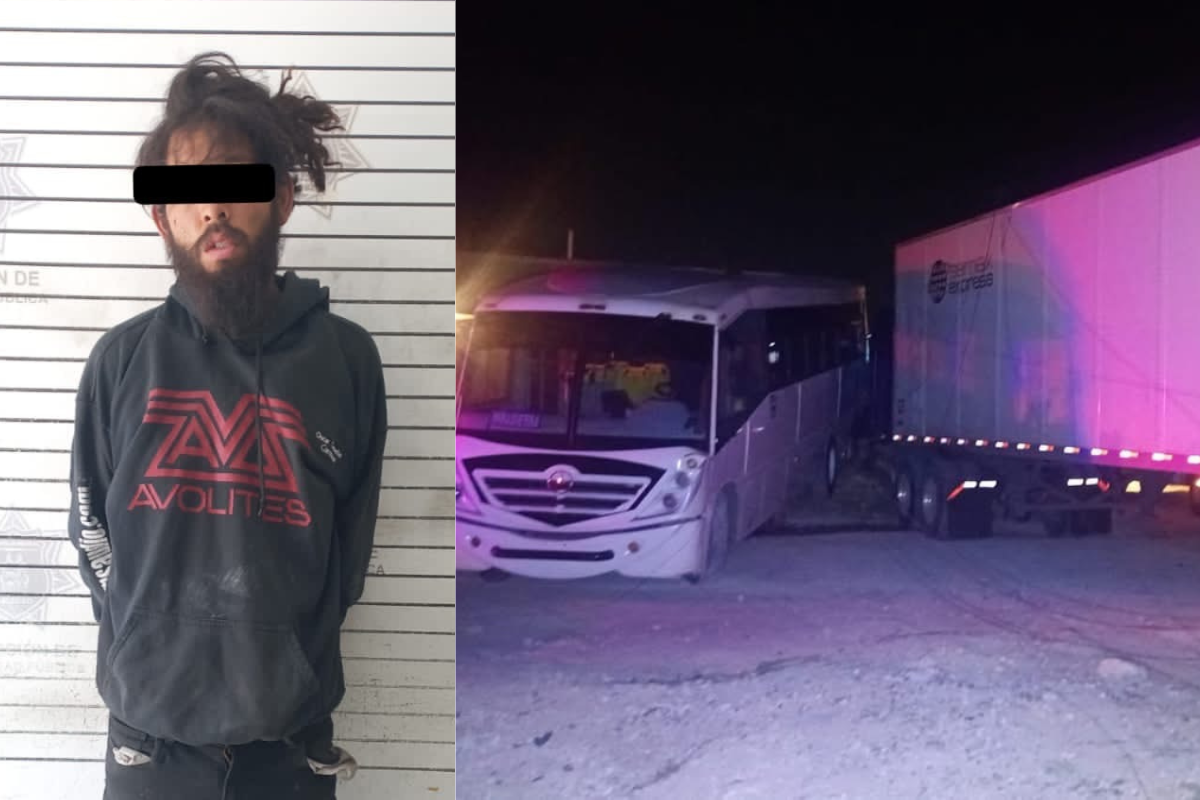 Detienen a hombre por robo de tráiler, además de dañar vehículos y arrollar a un oficial. Noticias en tiempo real