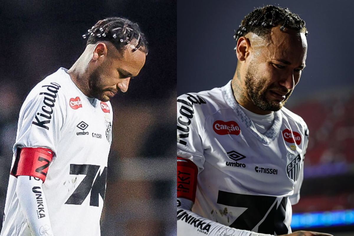El delantero Neymar, ídolo de la selección brasileña, describió como "una mierda y una vergüenza" la goleada por 0-6 que el Santos sufrió este domingo ante el Vasco da Gama por el Camp