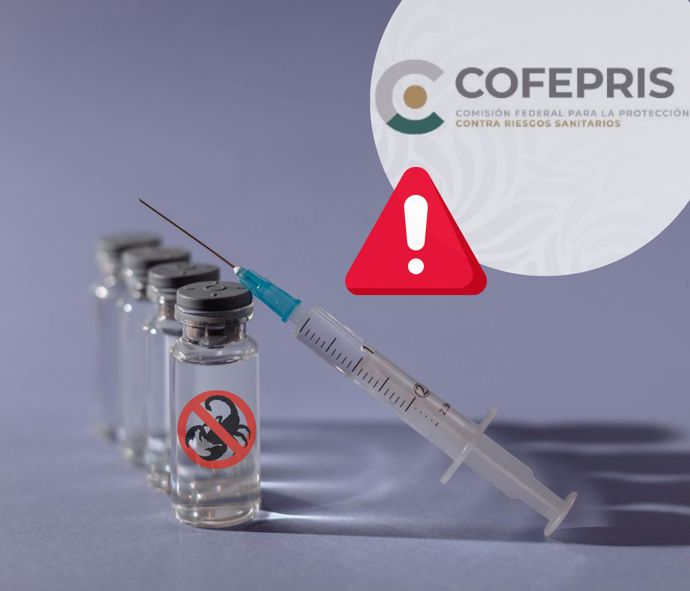 Cofepris reporta el robo del suero antialacrán; es un grave riesgo para la salud de la población, asegura . Noticias en tiempo real