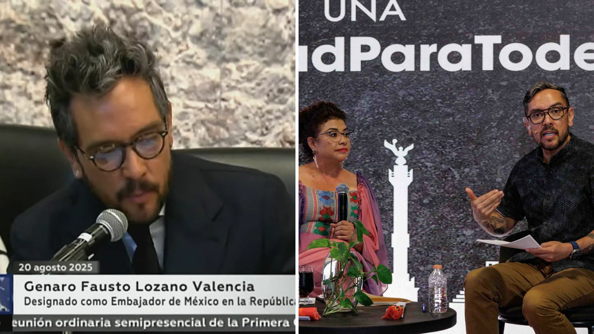 Sheinbaum justifica designación del analista Genaro Lozano como embajador de México en Italia. Noticias en tiempo real