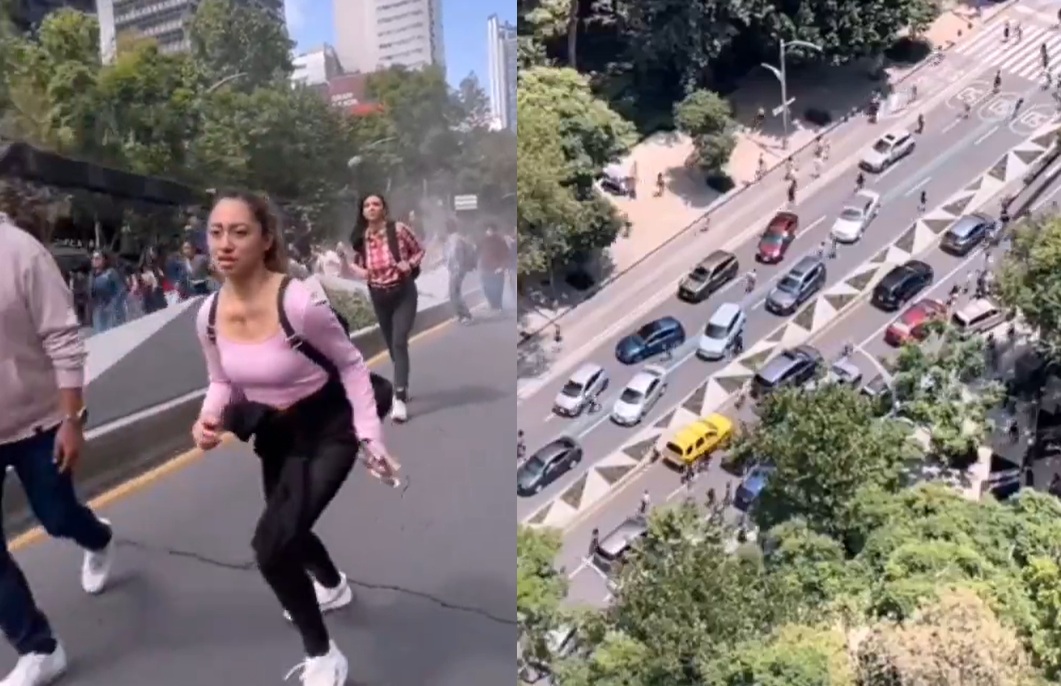 ¿Qué pasó en Paseo de la Reforma? Por esta razón había gente corriendo. Noticias en tiempo real
