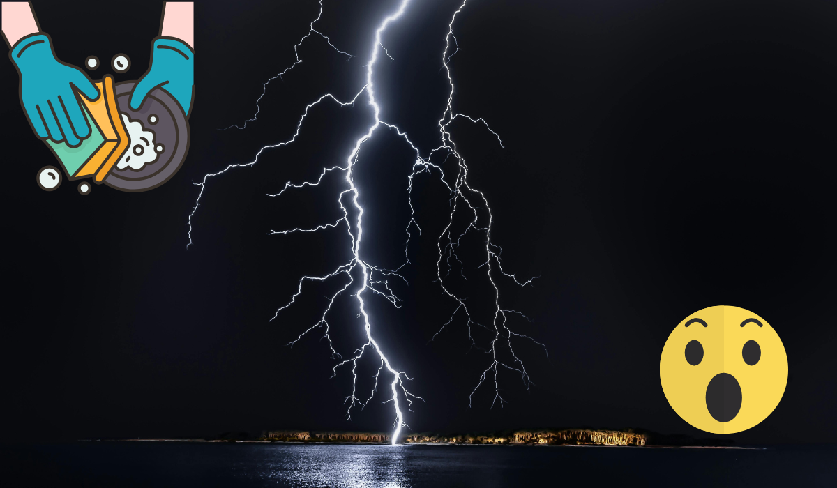 Por esto no deberías lavar trastes o bañarte durante una tormenta eléctrica. Noticias en tiempo real