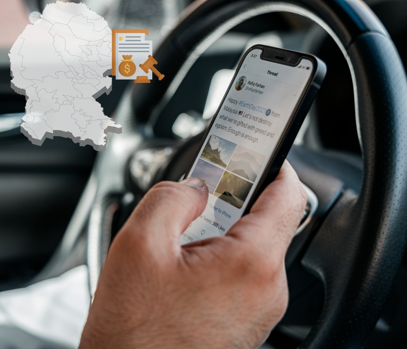 En este municipio de Coahuila han aumentado las multas por manejar usando el celular en este 2025. Noticias en tiempo real