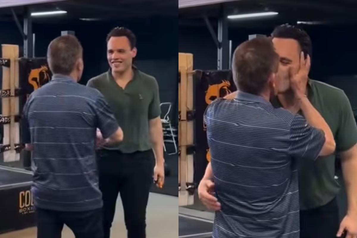 Julio César Chávez Jr. se reencuentra con su padre en gimnasio de Hermosillo | VIDEO. Noticias en tiempo real
